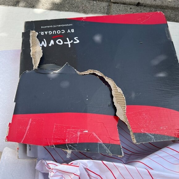 Cougar Waterproof Lace Up Winter Boot Women 7 Medium Carlisle Red Plaid - Picture 2 of 13